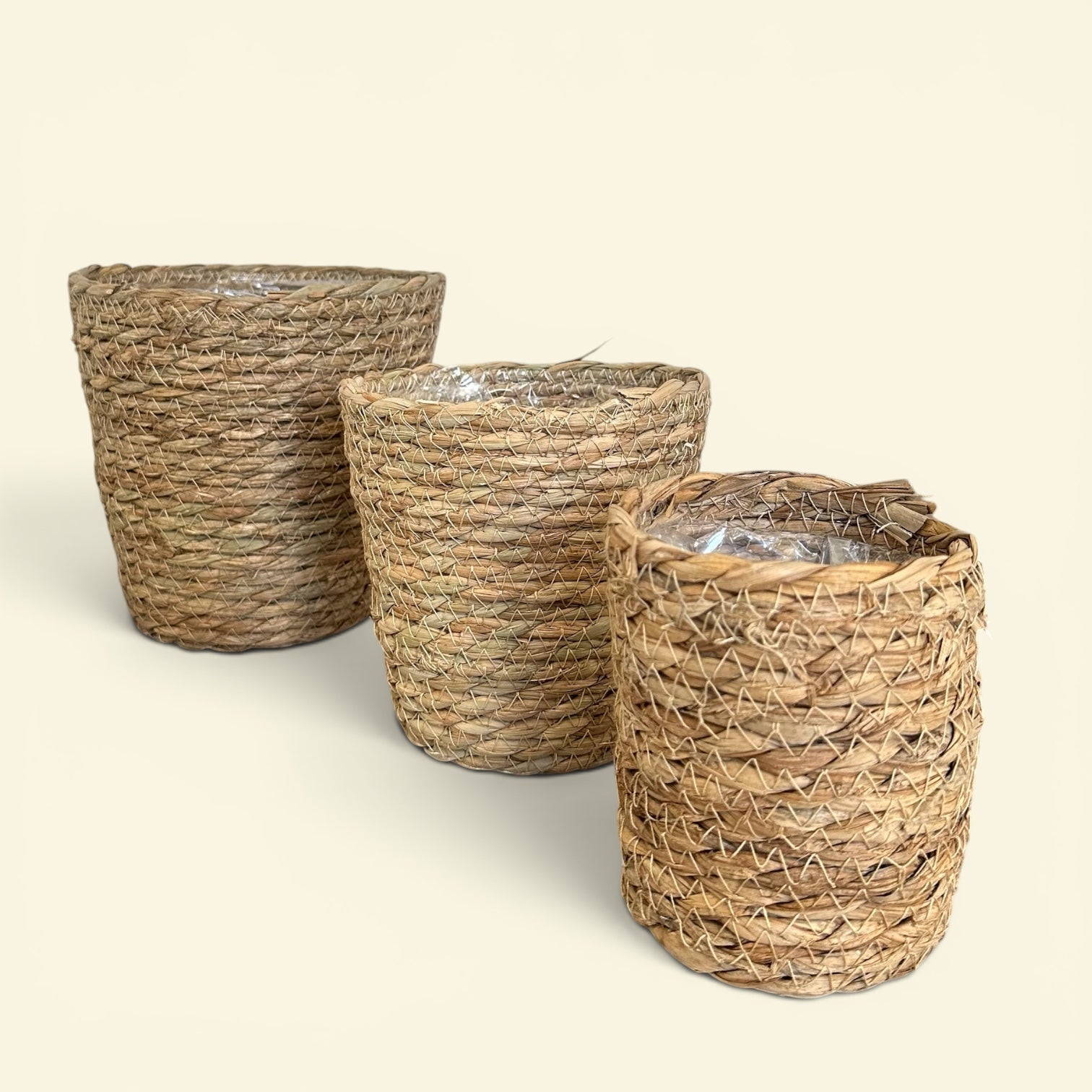 Cache-pot tressé
